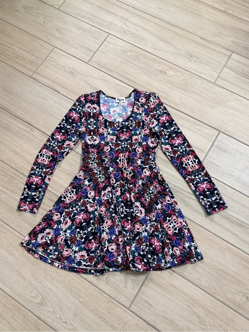 Show Me Your Mumu Stevie Skater Babydoll Dress Floral Mini Size M